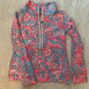 Lilly Pulitzer 1/2 zip pullover